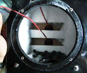 吸音棉剖面圖  吸音棉剖面圖